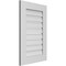 Ekena Millwork Vertical Surface Mount PVC Gable Vent: Functional, w/ 3-1/2"W x 1"P Standard Frame, 20"W x 30"H GVPVE20X3001SF - alternate 4